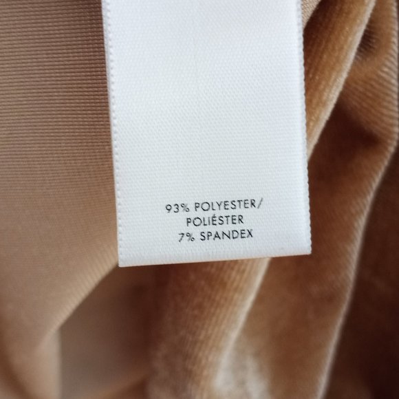 'ANN TAYLOR' XL Poly Velvet Camisole Top adjustable straps - Picture 2 of 9